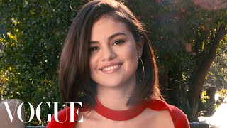 73 Questions With Selena Gomez  Vogue [upl. by Esiled]