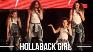 Haschak Sisters  Hollaback Girl Live in NYC [upl. by Eletnahs782]