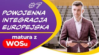 Powojenna integracja europejska  WOS w Pigułce 7 [upl. by Blunk]