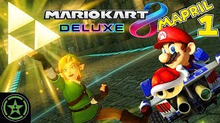 Lets Play  Mario Kart 8 Deluxe Mario Kart Mapril 1 [upl. by Noryak832]