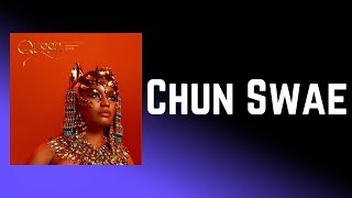 Nicki Minaj  Chun Swae Lyrics feat Swae Lee [upl. by Eeresed784]