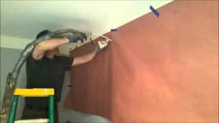 Injection Spray Foam into existing walls [upl. by Ykcaj]