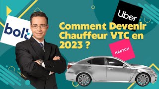 Comment devenir chauffeur VTC en 2023 [upl. by Anaitak]