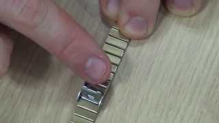 How To Adjust A Casio Slide Clasp [upl. by Bremble]