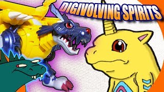 Digivolving Spirits 02 MetalGarurumon  Gabumon Digimon Review [upl. by Hovey938]