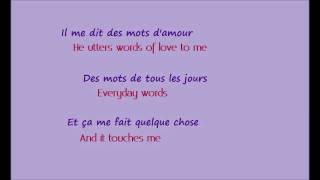 La Vie En Rose w EnglishFrench lyrics [upl. by Repooc]