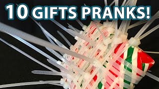 TOP 10 HolidayChristmas Gift PRANK Ideas [upl. by Sabrina]