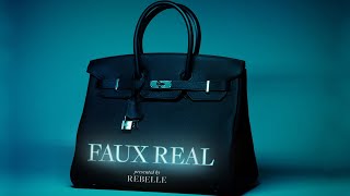 Faux Real  How to spot a real Hermès Birkin Bag [upl. by Olvan]