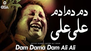 Dam Dama Dam Ali Ali  Ustad Nusrat Fateh Ali Khan  official version  OSA Islamic [upl. by Marti]