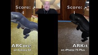 ARCore vs ARKit Head to Head [upl. by Halsy]