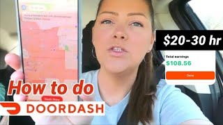 DoorDash Driver App For Beginners Full Walkthrough and Delivery [upl. by Keil21]