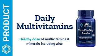 Daily Multivitamins  Life Extension [upl. by Attelrahs]