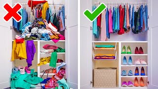 20 GENIUS ORGANIZING HACKS  Cool Ideas And DIY Crafts To Transform Your Home [upl. by Nathanial]