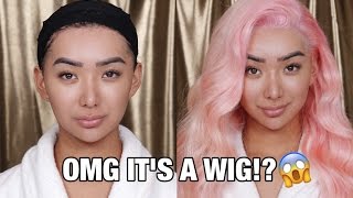 HOW TO PUT ON A WIG  For Beginners [upl. by Pepito]