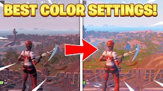 The BEST Colorblind Settings In Fortnite Chapter 3 Season 1 [upl. by Medora]