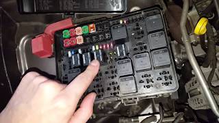 Dodge Charger AC Fuse and Relay 2011  2014 [upl. by Eceerahs]