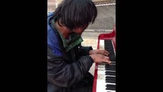 Man on the street plays beautifully [upl. by Allenotna]