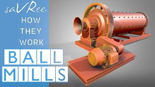 How Ball Mills Work Engineering and Mining [upl. by Nebra]