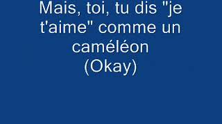 Maître Gims  Caméléon Lyrics [upl. by Ree]