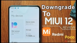 Hyperos Downgrade To Miui Version  किसी भी फोन को Downgrade करना सीखें  Miui 14 To 1312 [upl. by Seidler300]