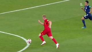 Belgium v Japan  The Best Counter Attack Ever TITANIC [upl. by Eelram]