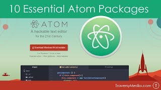 10 Essential Atom Editor Packages amp Setup [upl. by Namilus593]