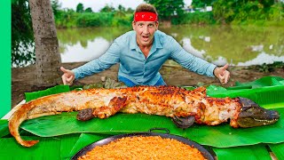 Crocodile Lechon Puerto Ricos Most Outrageous Food [upl. by Bindman442]