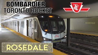 TTC TR at Rosedale Station [upl. by Airual31]