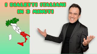 I DIALETTI ITALIANi in 3 minuti [upl. by Risley]