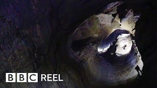 The daring journey inside the worlds deepest cave  BBC REEL [upl. by Anined]