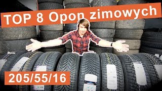 TOP 8 opon zimowych w rozmiarze 2055516  Moto LAB [upl. by Nogem]