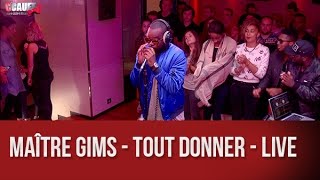 Maître Gims  Tout donner  Live  C’Cauet sur NRJ [upl. by Neroc172]