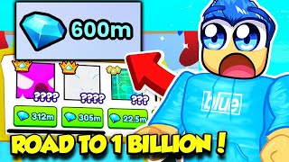 IM SO CLOSE TO ONE BILLION DIAMONDS IN PET SIMULATOR 99 [upl. by Flint]