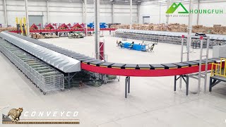 Cross Belt Sorter Conveyors [upl. by Eillas498]