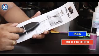 IKEA MILK FROTHER Review amp Battery Installation [upl. by Hoisch635]