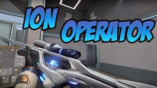 ION OPERATOR SKIN SHOWCASE  VALORANT ION SKINS [upl. by Marthena]