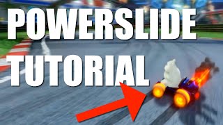 CTR NITRO FUELED  POWERSLIDE TUTORIAL SIMPLES [upl. by Lajib]