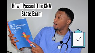 How I Studied and Pass The CNA State Exam [upl. by Edvard]