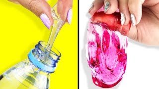 HAZ SLIME DE AGUA 💦 Probando Recetas SIN BORAX [upl. by Peterus]