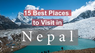 15 Places To Visit In Nepal  TOP 15 Places in Nepal for Solo Travel [upl. by Dirrej]