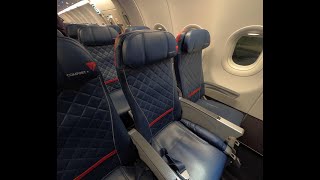 Delta A321 Comfort Plus Flight Review [upl. by Ayimat]