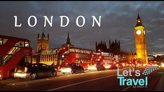 London  City Tour 4K  Lets Travel [upl. by Olsewski]