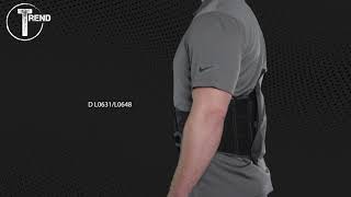 Trend Medical LSO Back Brace [upl. by Skeie]