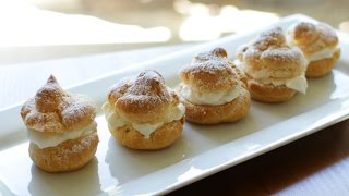 How to make Cream Puffs  Easy Cream Puffs Recipe [upl. by Hasan]