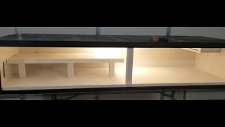 8 Ft Snake Enclosure Build With Sliding Glass [upl. by Nalaf]