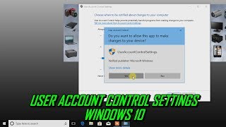 How to Change User Account Control Settings Windows 10 [upl. by Ainafets]