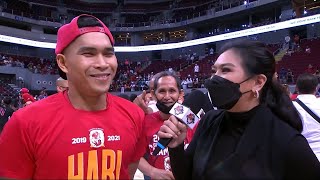 Nards Pinto championship interview  PBA Governors Cup 2021 [upl. by Anson671]