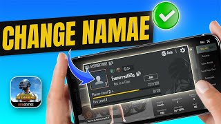 How to Change Name in PUBG Mobile on iPhone  Edit PUBG Name [upl. by Cherian]