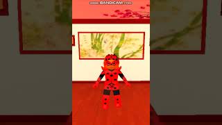 Scarabellas Transformation  Miraculous RP Roblox [upl. by Einaffit]