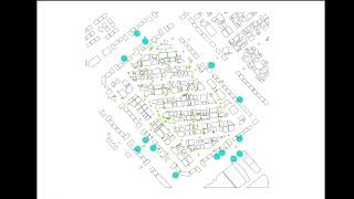 Pedestrian Simulation using PEDSIM plug in Rhino amp Grasshopper [upl. by Violeta]